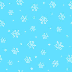 Winter holidays seamless vector pattern