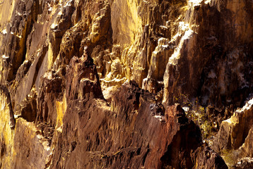 canyon, grands lavaka Ankarokaroka, Parc National Ankarafantsika, Madagascar