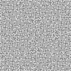 Square grid. Maze. Striped geomitrical background. Stylish monochrome trellis. Sacred geometry background. 