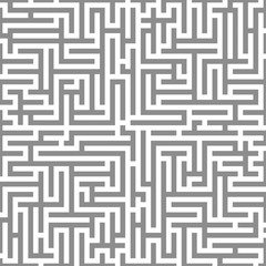 Square grid. Maze. Striped geomitrical background. Stylish monochrome trellis. Sacred geometry background. 