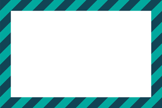 シンプルストライプ 横フレーム Stock Vector Adobe Stock