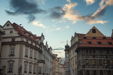 Fototapeta premium beautiful old streets of Prague.