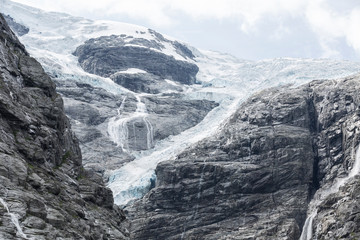 Kjenndalsbreen Gletscher im Jostelalsbreen Nationalpark, Norwegen