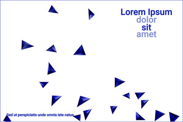 
Triangular background.