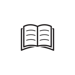 Book icon vector