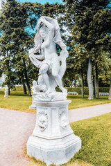 Tsarskoe Selo (Pushkin).Statue of Galatea.