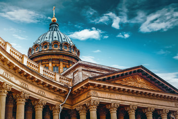 Obraz premium Cathedral of Our Lady of Kazan, Saint Petersburg