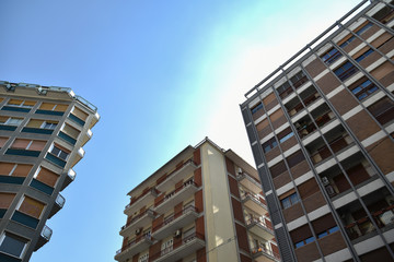 City Building by Morning