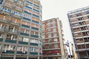 City Building by Morning in a Sunny Day