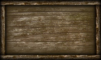 cadre de vieux bois rustique.