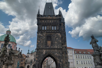Obraz premium Prague - Charles bridge, Czech Republic