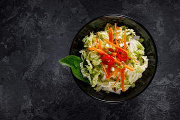 Fresh Peking Cabbage Salad