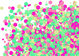 Colorful Universe Distribution Computational Generative Art background illustration
