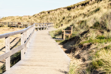 Fototapeta premium The Red Cliff near Kampen, Sylt, Germany, Europe