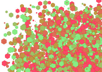 Colorful Universe Distribution Computational Generative Art background illustration