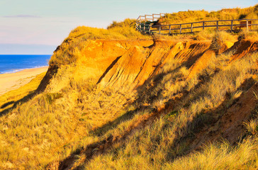 The Red Cliff near Kampen, Sylt, Germany, Europe