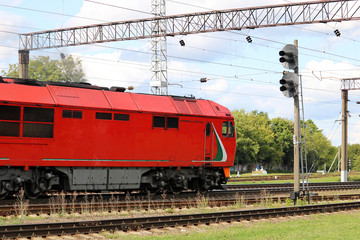 passenger locomotive