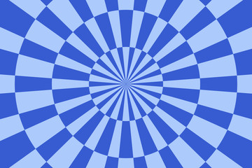 Vector illustration of target background in chess pattern.