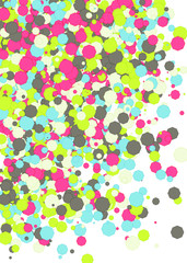 Colorful Universe Distribution Computational Generative Art background illustration