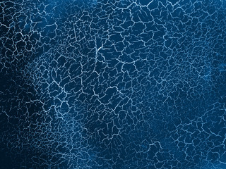 Dark blue texture with silver cracks. Surface with craquelure effect.