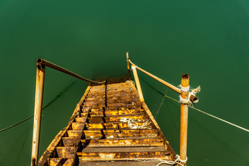 STAIRS INTO WATER