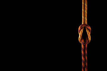 knots climbing sailing rope cross knot