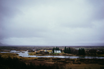 Iceland Winter Landscape 