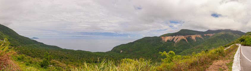 Fototapeta premium Panorama of the Oceanview in Vietnam