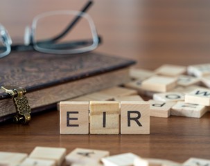 eir the word or concept represented by wooden letter tiles