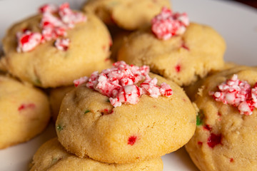 Peppermint Christmas Cookies