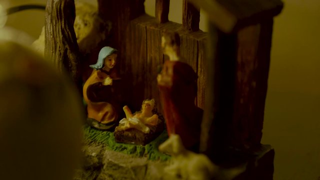 Christmas tree manger - Religion Jesus Messiah baby born