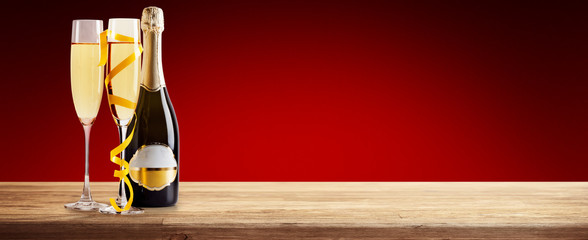Champagner zum Fest