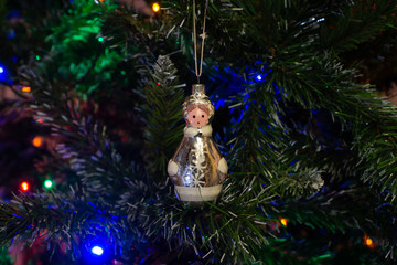Christmas toys USSR, vintage, holiday, decoration