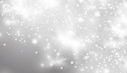 bokeh christmas lights background banner