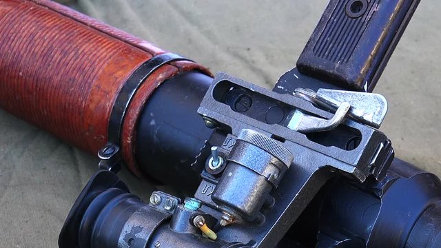 Automatic weapons. Army of Russia. 