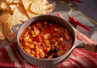 Homemade Taco Chicken Soup