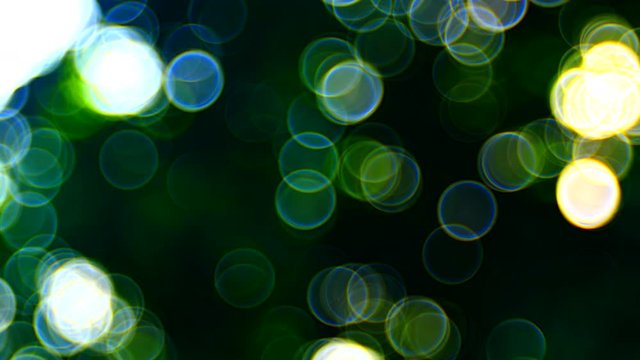 Seamless Loop Bubble Bokeh Background or Overlay