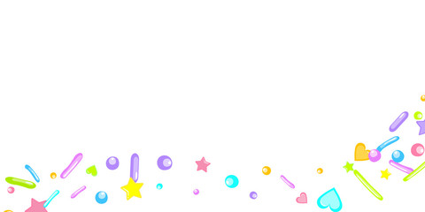 Sprinkles grainy. Cupcake dessert bakery confetti