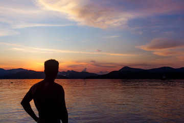 Sunset in Philippines 