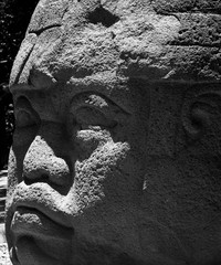 Colossal Head, Olmec Mexican Culture