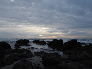 The Rocky shores of the Oregon Coast