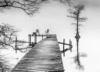Dock of the lake