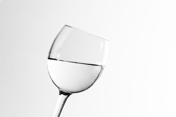Tilted Water Glass