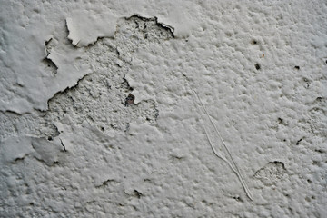 closeup texture of weathered paint on a wall