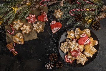 Baked Christmas cookies