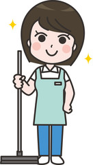 女性-清掃員02