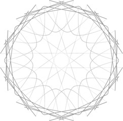 A stylish geometric lace pattern for the fashion industry clothes and houses