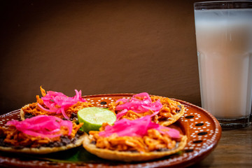 Platillo Comida Mexicana Panuchos
