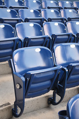  Empty stadium seats