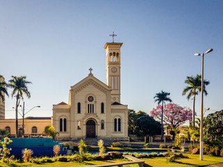 Catedral de São Jose, em Ituiutaba, Minas Gerais, Brasil.